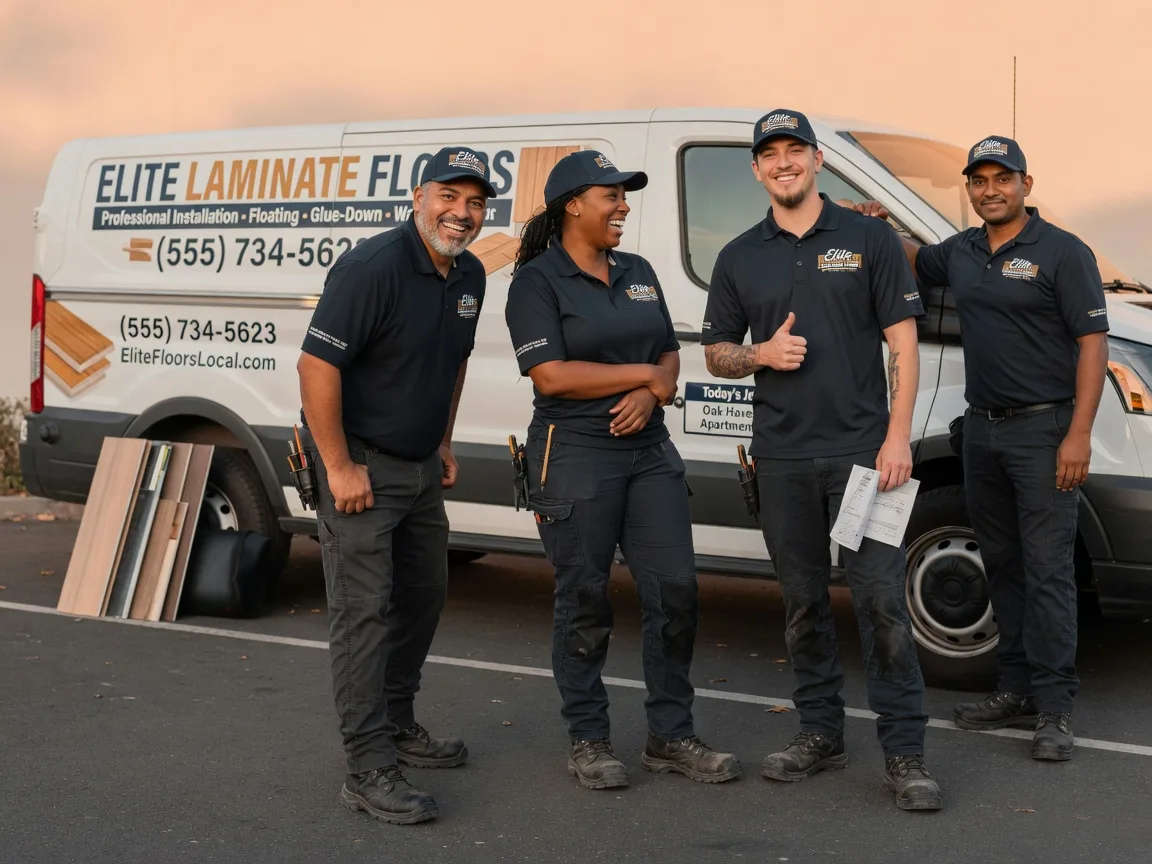 Laminate flooring installation company in Frontenac, KS